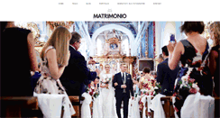 Desktop Screenshot of matrimonio.pl