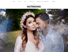 Tablet Screenshot of matrimonio.pl
